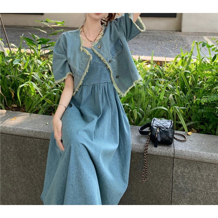 デニム ワンピース ロング | teddyshop | 詳細画像5 