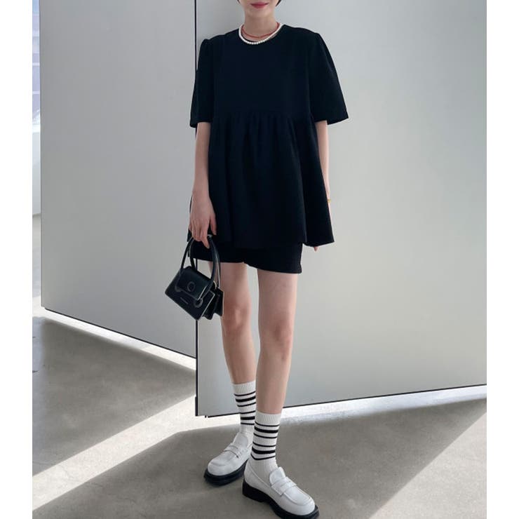 セットアップ ペプラム トップス | teddyshop | 詳細画像8 