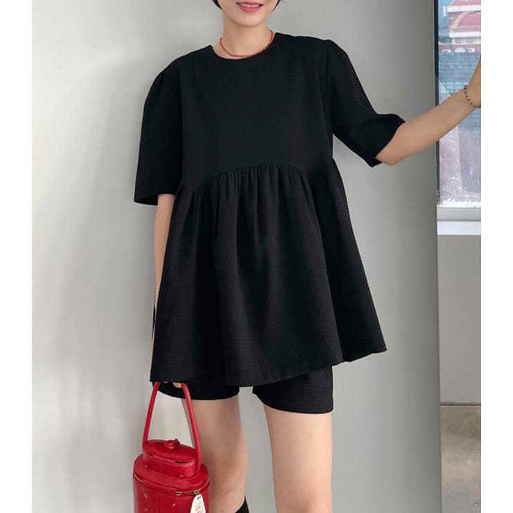 セットアップ ペプラム トップス | teddyshop | 詳細画像9 