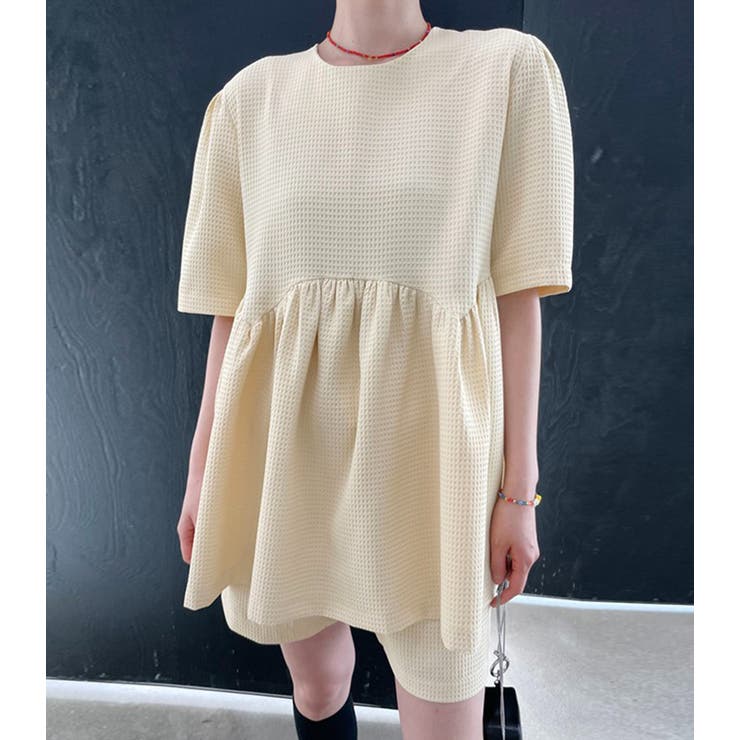 セットアップ ペプラム トップス | teddyshop | 詳細画像17 