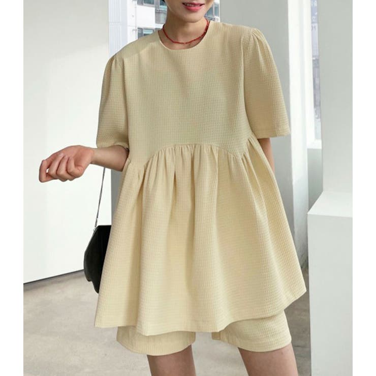 セットアップ ペプラム トップス | teddyshop | 詳細画像22 