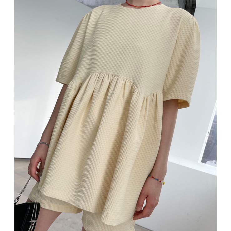 セットアップ ペプラム トップス | teddyshop | 詳細画像23 