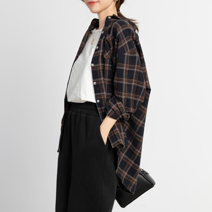 シャツ チェック 長袖 | teddyshop | 詳細画像9 