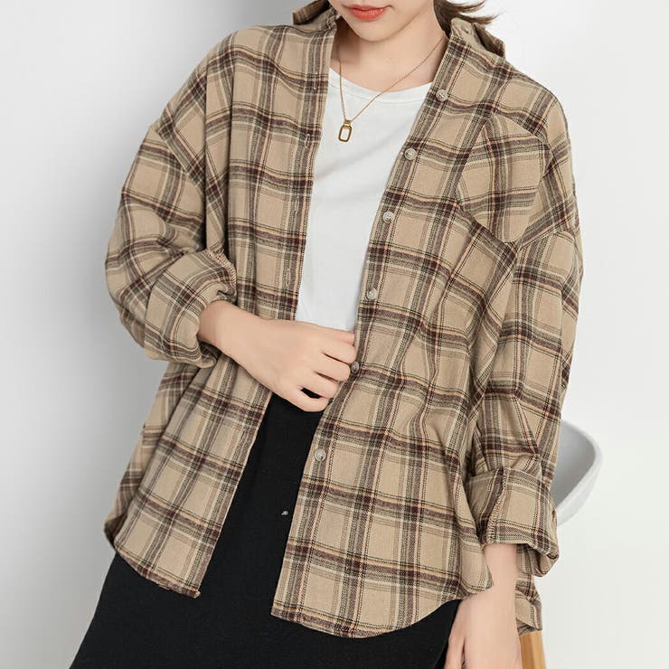 シャツ チェック 長袖 | teddyshop | 詳細画像14 