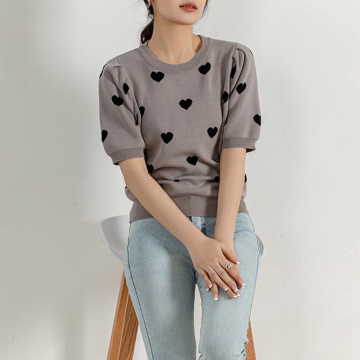 春ニット 半袖 韓国 | teddyshop | 詳細画像17 