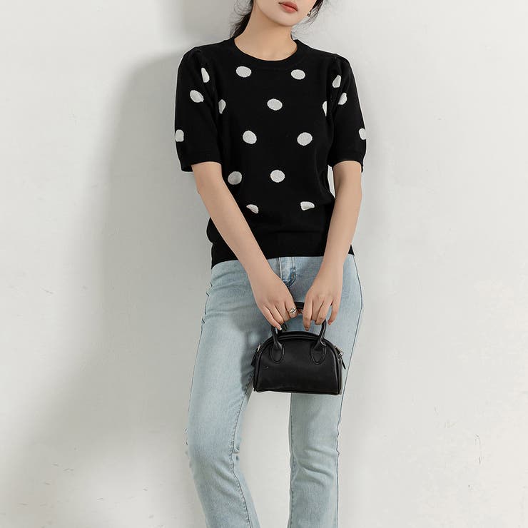 春ニット 半袖 韓国 | teddyshop | 詳細画像27 