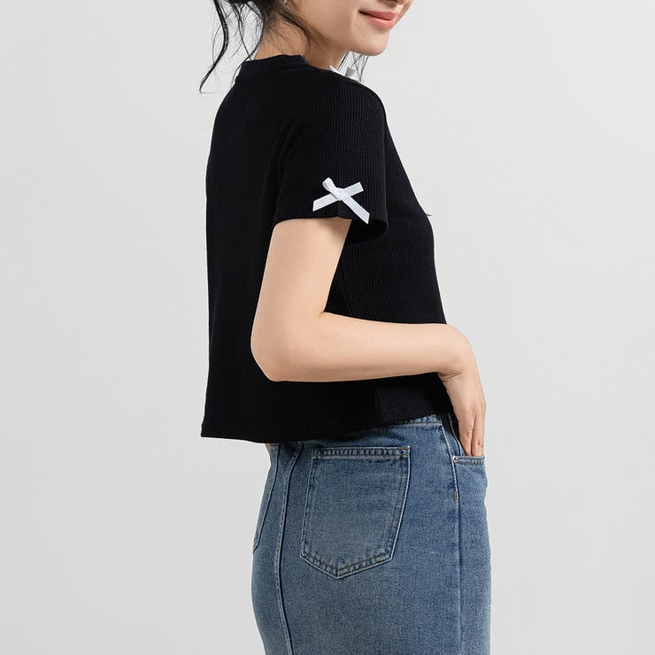 ワッフル生地 Tシャツ レディース | teddyshop | 詳細画像11 