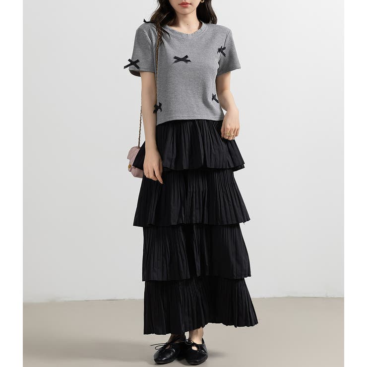 ワッフル生地 Tシャツ レディース | teddyshop | 詳細画像17 