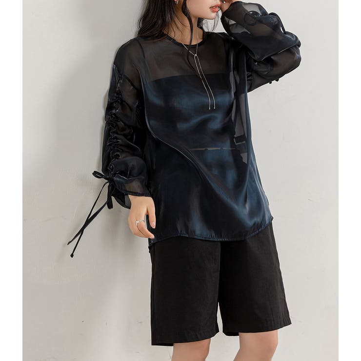 シアー トップス ブラウス | teddyshop | 詳細画像29 