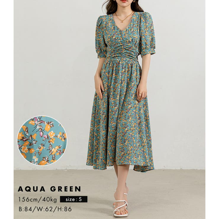 ワンピース ロング 花柄 | teddyshop | 詳細画像14 