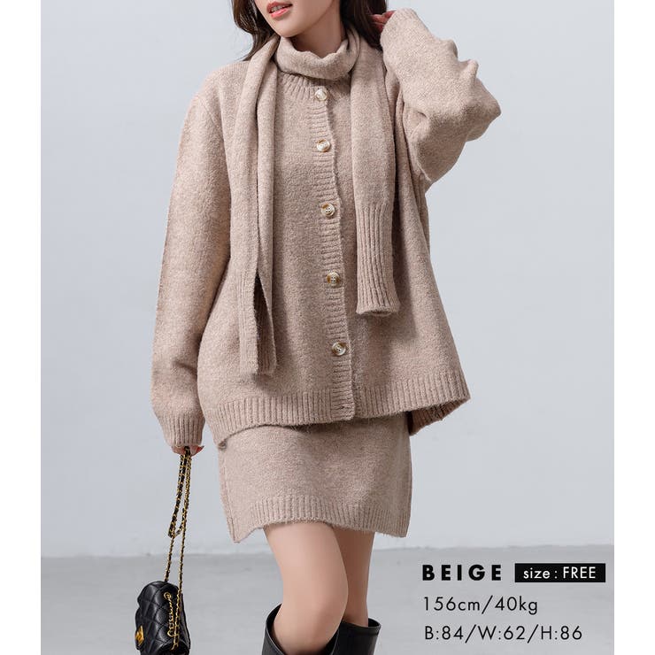 ニット セットアップ スカート | teddyshop | 詳細画像15 