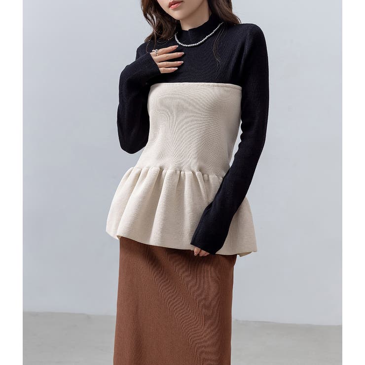 ビスチェ トップス ニット[品番：TY000008706]｜teddyshop