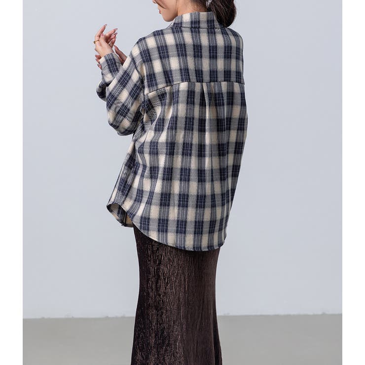 チェックシャツ レディース 長袖 | teddyshop | 詳細画像13 