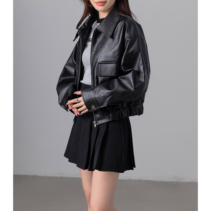 合皮 ジャケット レディース | teddyshop | 詳細画像12 