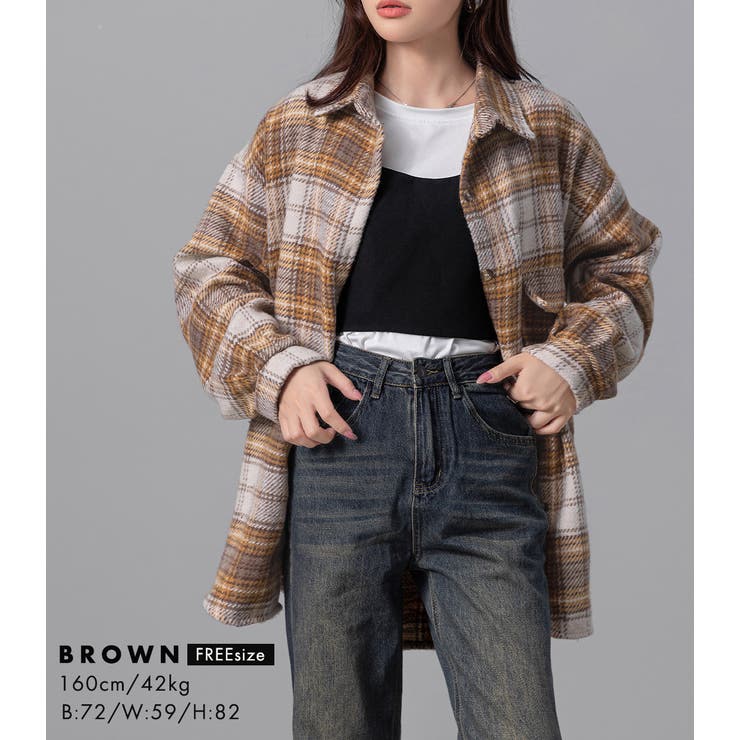 チェックシャツ タータンチェック レディース | teddyshop | 詳細画像13 