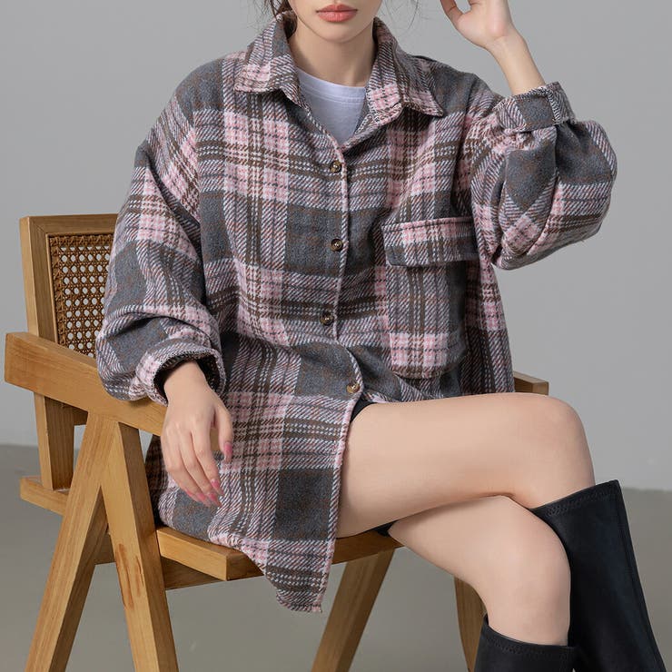 daja別注　HAND ROOM WOMEN’S タータンチェックシャツ daja別注 タータンチェック シャツ HAND ROOM WOMEN'S