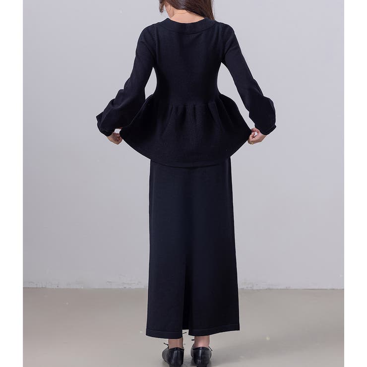 ニット セットアップ スカート[品番：TY000008789]｜teddyshop