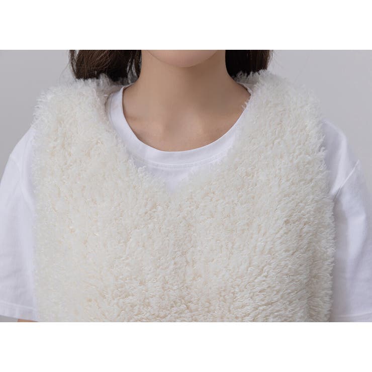 プードルファー ベスト レディース | teddyshop | 詳細画像21 