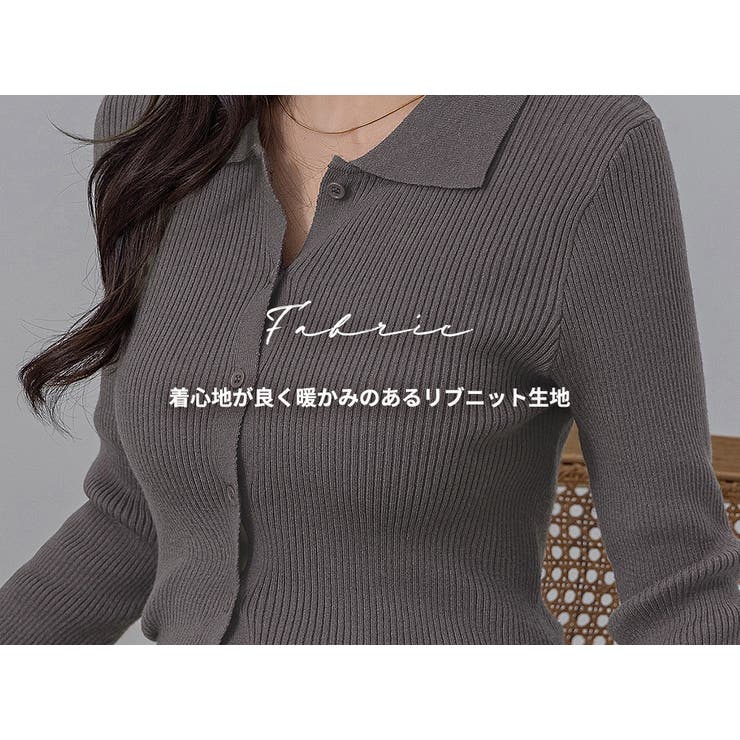 レディース トップス ポロニット | teddyshop | 詳細画像4 