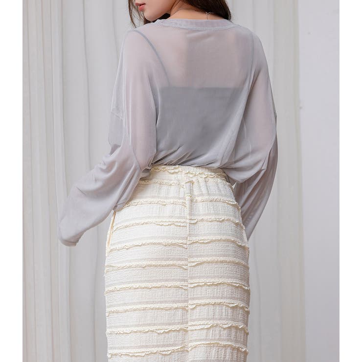 カットソー シアー 長袖 | teddyshop | 詳細画像22 