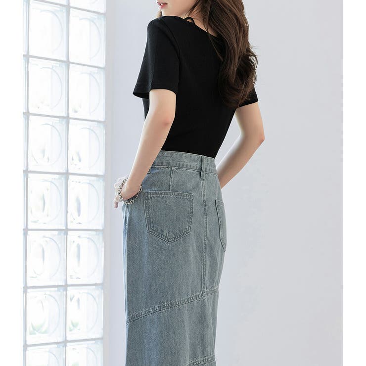 Tシャツ リブ トップス | teddyshop | 詳細画像10 