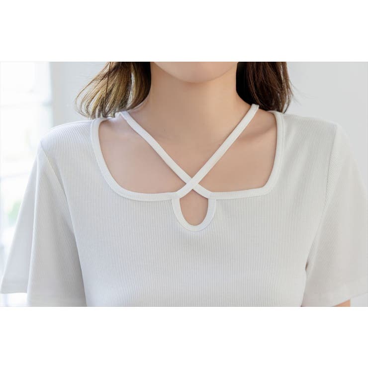 Tシャツ リブ トップス | teddyshop | 詳細画像27 