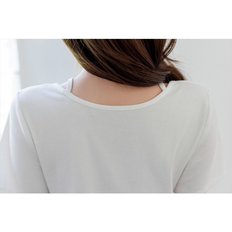Tシャツ リブ トップス | teddyshop | 詳細画像28 