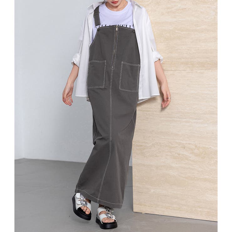 ジャンパースカート レディース マキシ丈 | teddyshop | 詳細画像17 