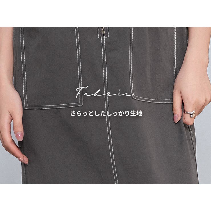 ジャンパースカート レディース マキシ丈 | teddyshop | 詳細画像4 