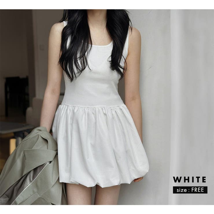 バルーンワンピース レディース ミニ | teddyshop | 詳細画像7 