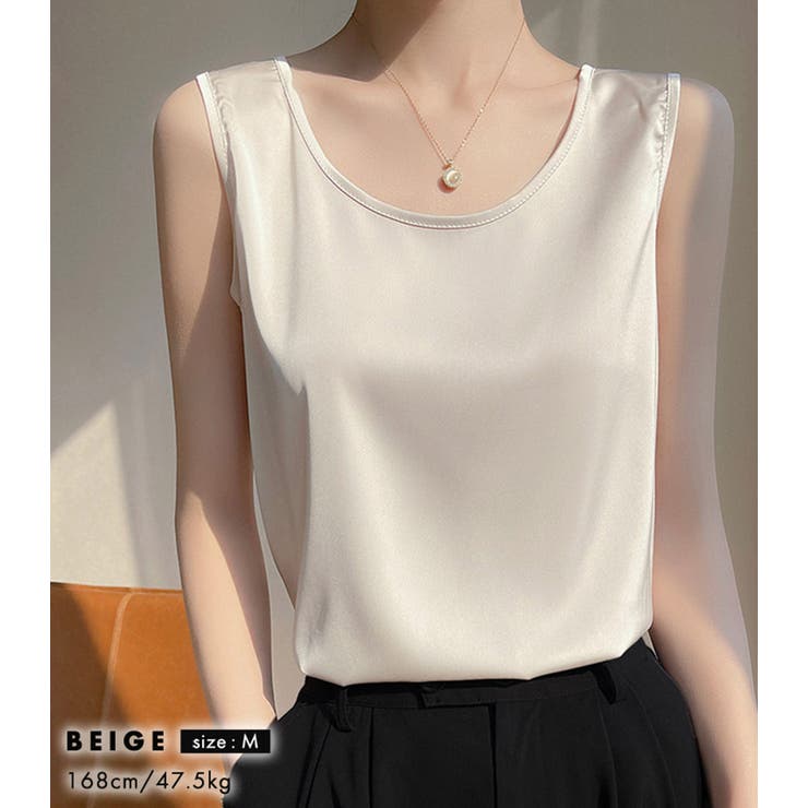 タンクトップ レディース Uネック | teddyshop | 詳細画像14 