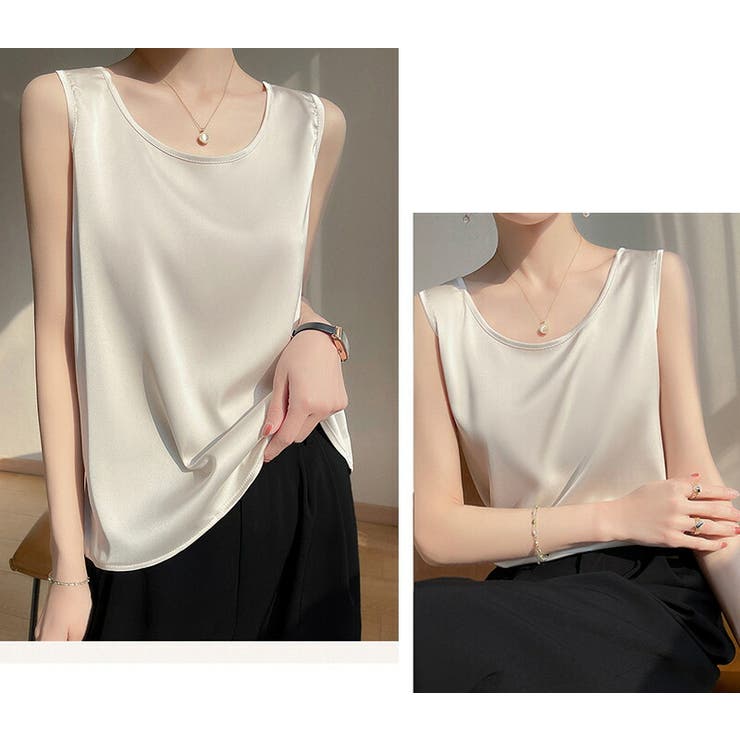 タンクトップ レディース Uネック | teddyshop | 詳細画像16 