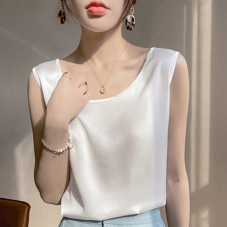 タンクトップ レディース Uネック | teddyshop | 詳細画像8 