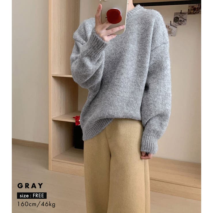 「ゆるっと抜けかわ」ニット レディース 全6色 | teddyshop | 詳細画像8 