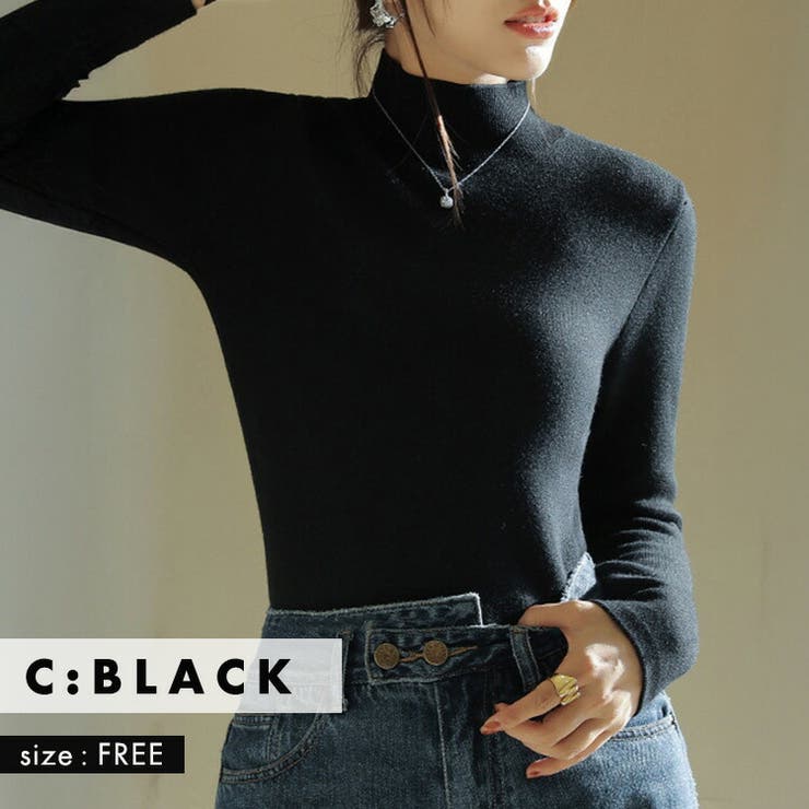 「ずっと寒さと縁切り」裏起毛 ニット シャギー | teddyshop | 詳細画像20 