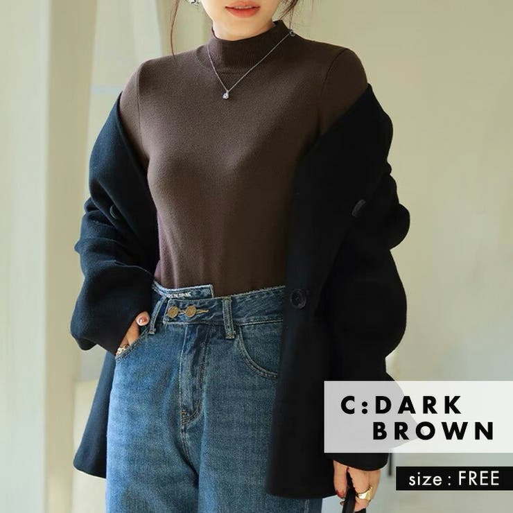 「ずっと寒さと縁切り」裏起毛 ニット シャギー | teddyshop | 詳細画像26 