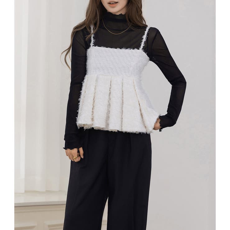 キャミソール ジャガード 全2色 | teddyshop | 詳細画像13 