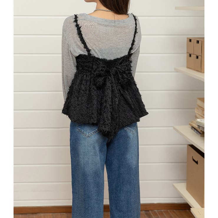 キャミソール ジャガード 全2色 | teddyshop | 詳細画像19 