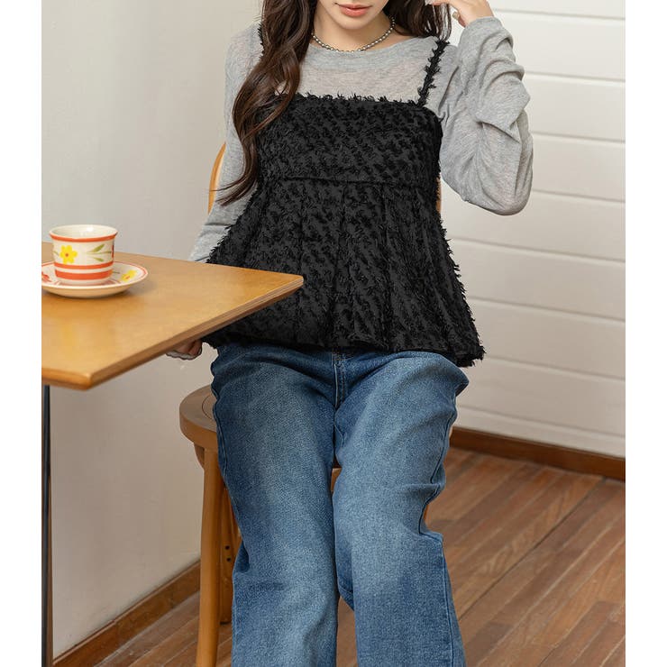 キャミソール ジャガード 全2色 | teddyshop | 詳細画像21 