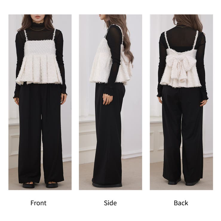 キャミソール ジャガード 全2色 | teddyshop | 詳細画像25 