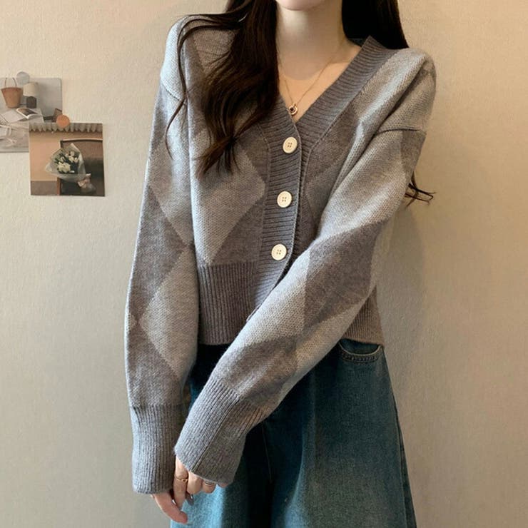 カーディガン レディース 全3色 | teddyshop | 詳細画像10 