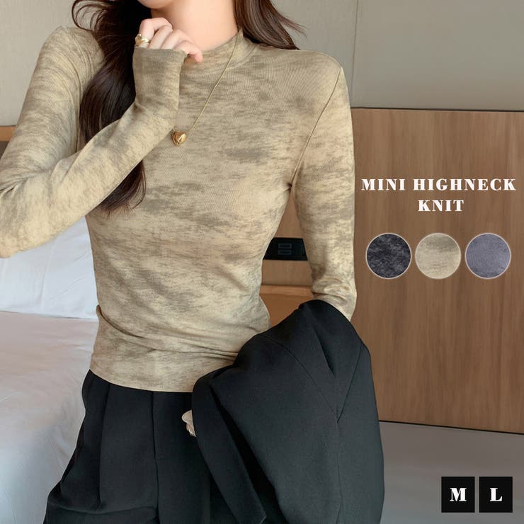 「アクセント抜群なタイダイ」ニット トップス カットソー | teddyshop | 詳細画像2 