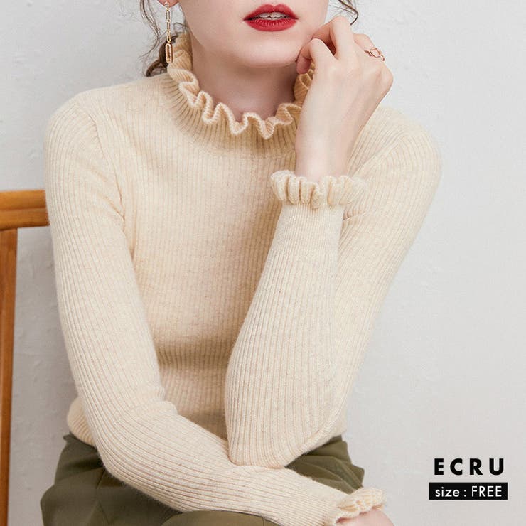 リブニット トップス 全7色 | teddyshop | 詳細画像19 