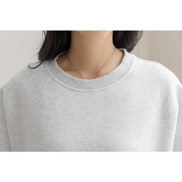 「手首も暖める長め袖」裏起毛 スウェット トップス | teddyshop | 詳細画像13 