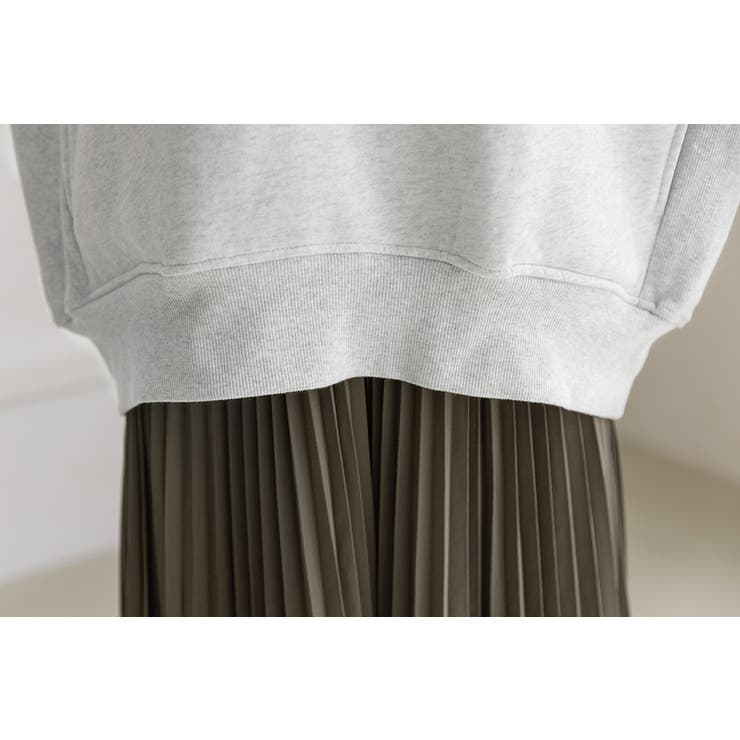 「手首も暖める長め袖」裏起毛 スウェット トップス | teddyshop | 詳細画像15 