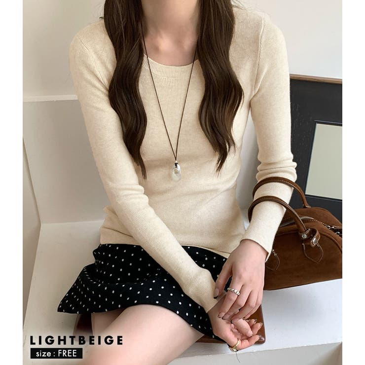 リブニット トップス 全10色 | teddyshop | 詳細画像18 