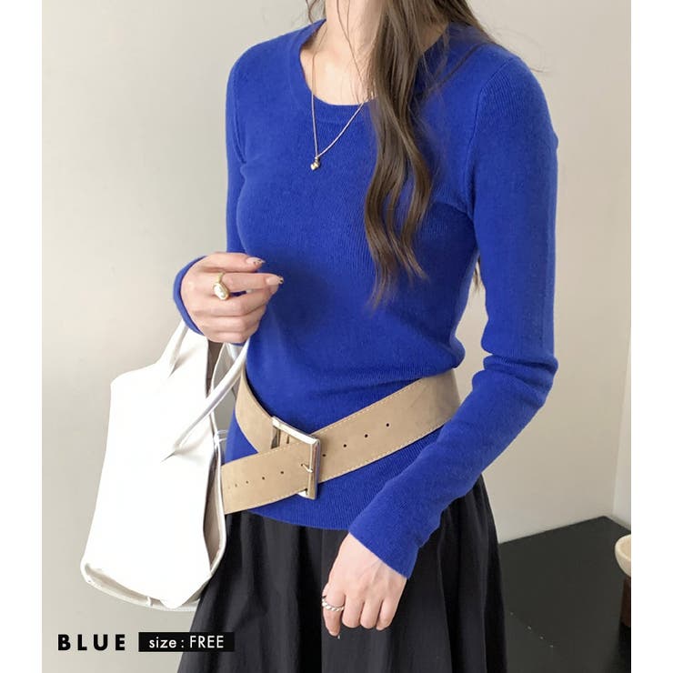 リブニット トップス 全10色 | teddyshop | 詳細画像23 