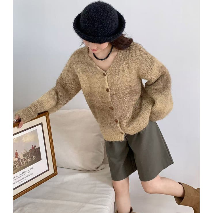 ニット カーディガン 全2色 | teddyshop | 詳細画像10 