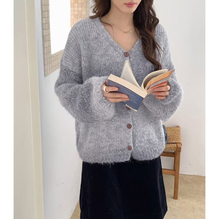 ニット カーディガン 全2色 | teddyshop | 詳細画像13 