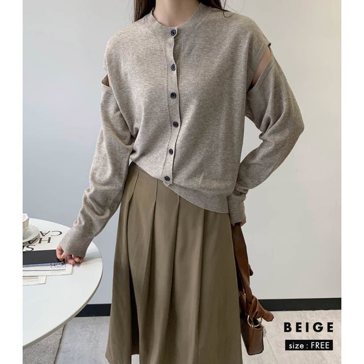 カーディガン ニット 全3色 | teddyshop | 詳細画像17 